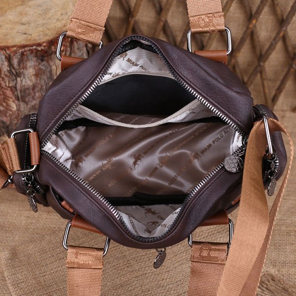 Miami Polo Günlük Kahverengi Çanta