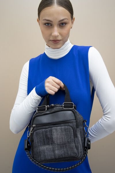 Matthew Cox Siyah  Kot Çanta