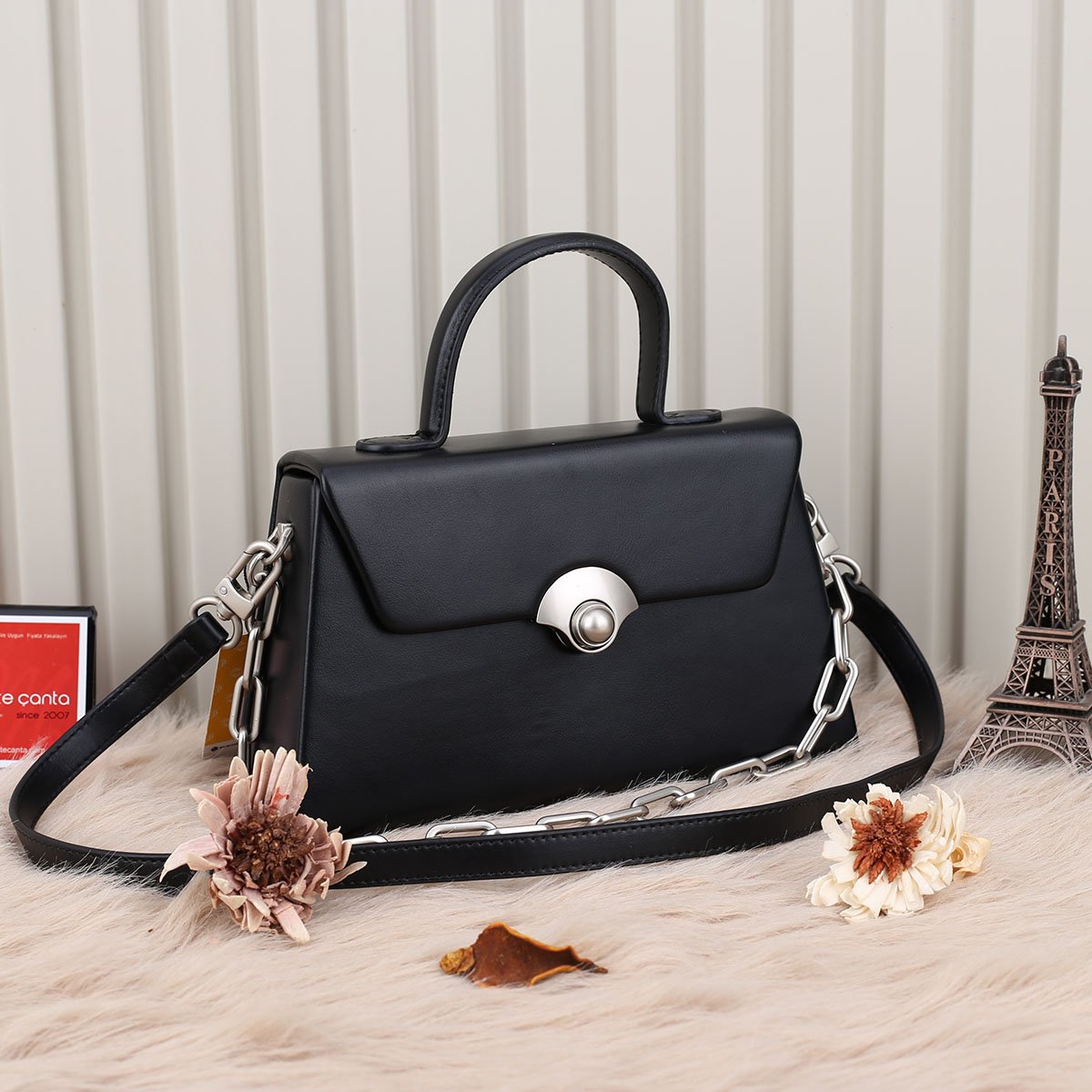 Ççs London Yeni Sezon Siyah Kutu Model Çanta