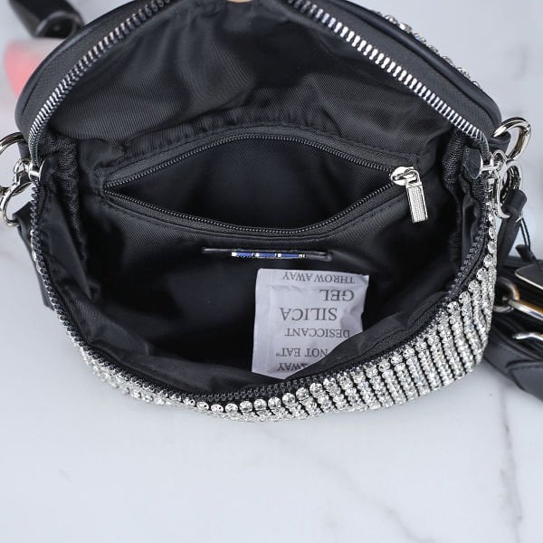 Ççs London Gümüş Küçük Boy Bel Çantası