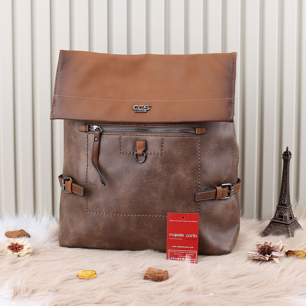 Ççs london Kahve Hem Elde Tutmalı Hem Sırt Çantası