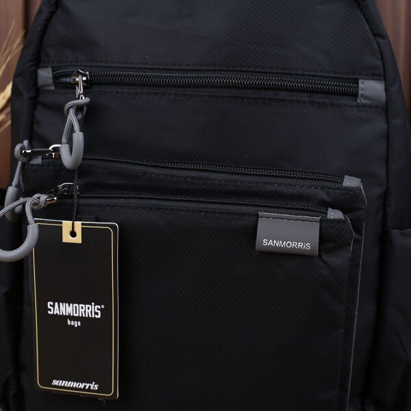 Sanmorris Siyah Kipling Sırt Çantası
