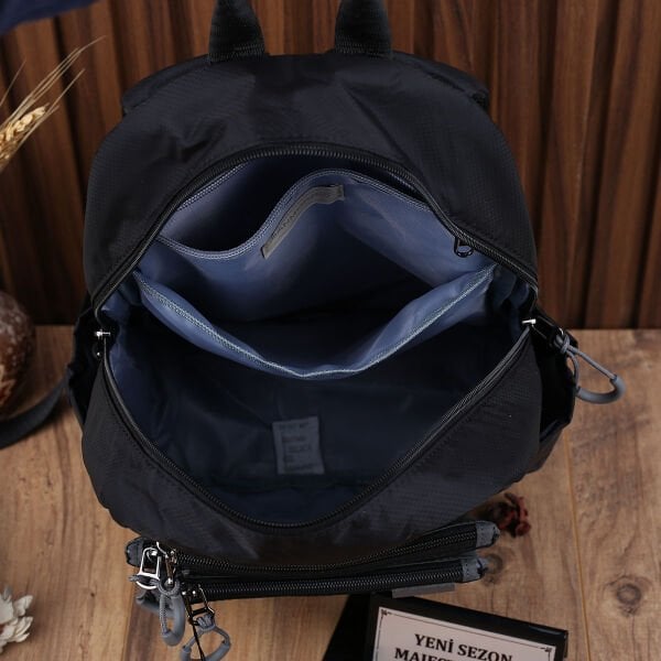 Sanmorris Siyah Kipling Sırt Çantası