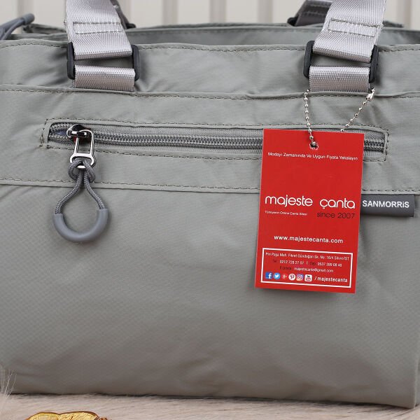 Sanmorris Yeni Sezon Gri Günlük Kadın Çantası