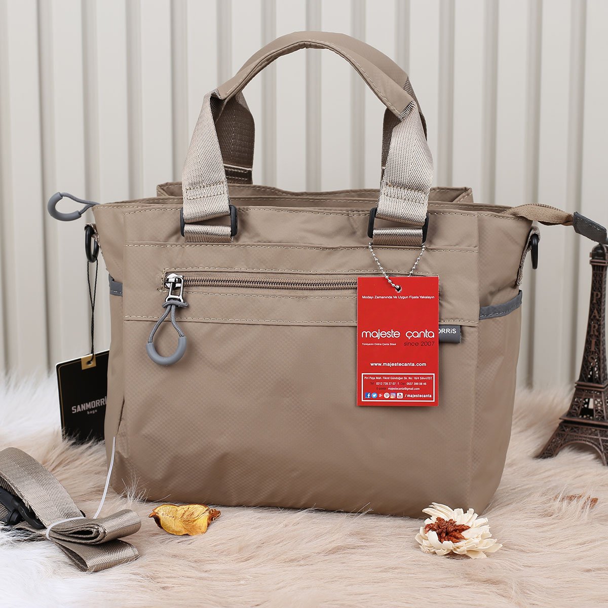 Sanmorris Yeni Sezon Vizon Günlük Kadın Çantası