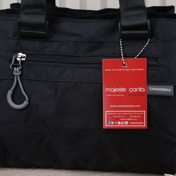 Sanmorris Yeni Sezon Siyah Günlük Kadın Çantası