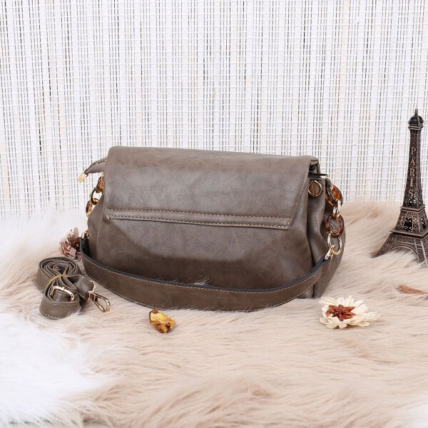 Motto Üç Gözlü Vizon Hem Omuz Hem Yandan Asmalı Çanta