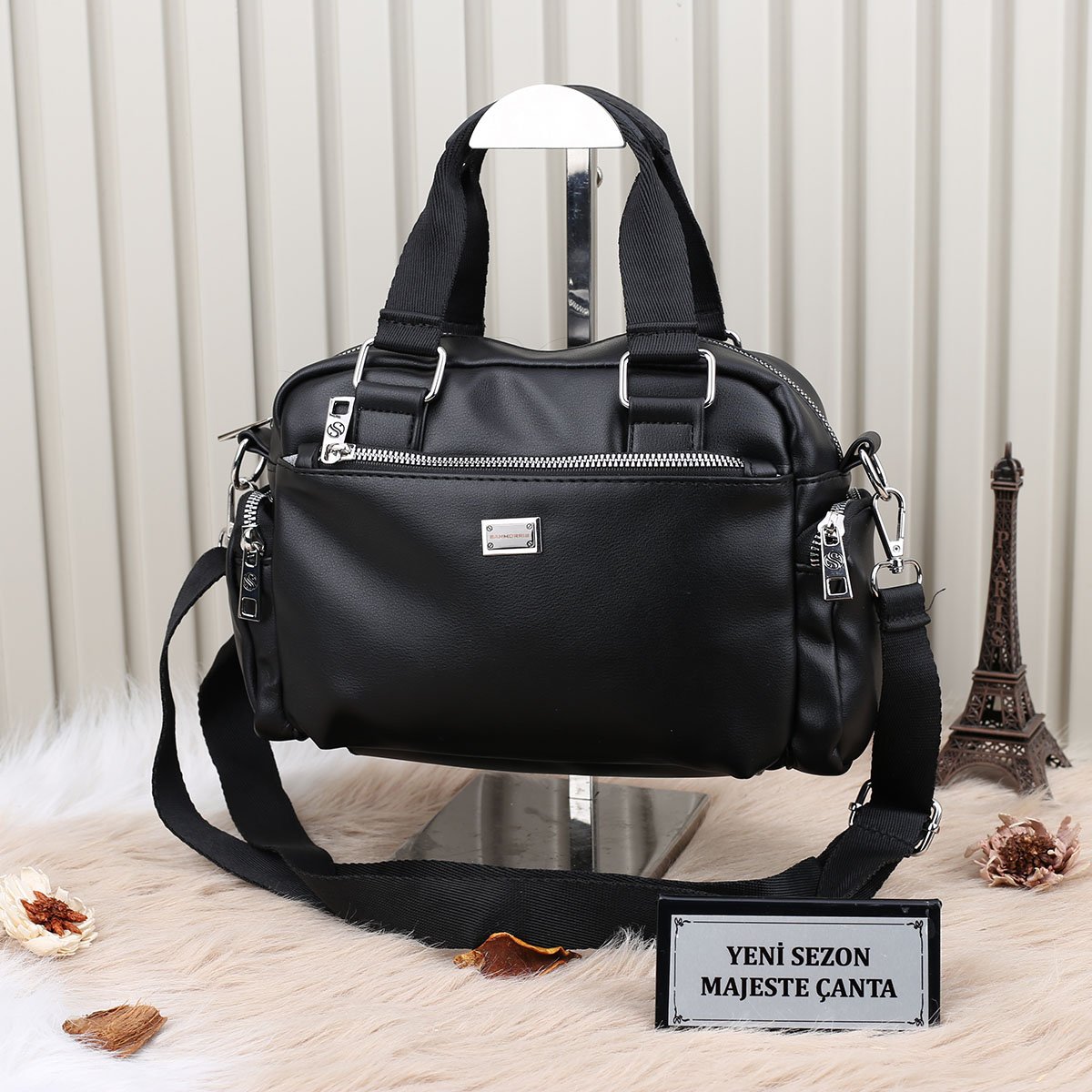 Sanmorris Siyah Günlük Çanta
