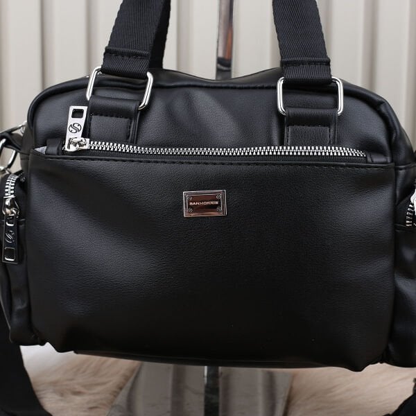 Sanmorris Siyah Günlük Çanta
