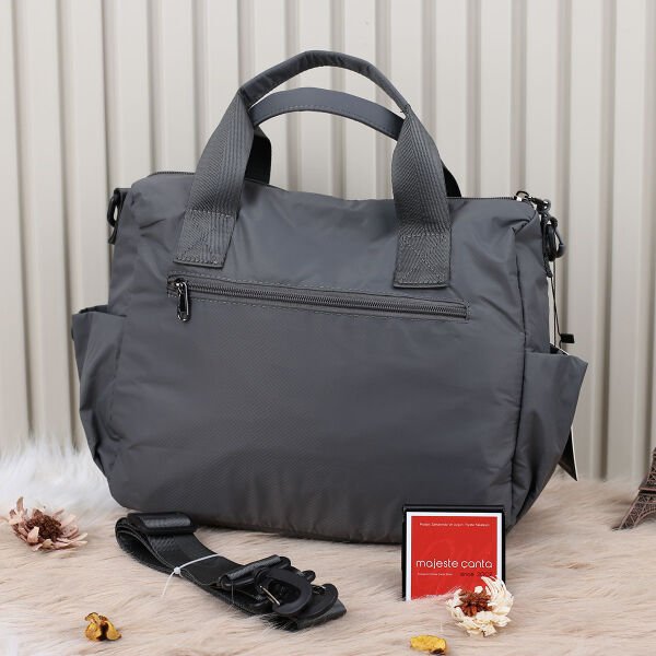 Sanmorris Yeni Sezon Koyu Gri Günlük Çanta