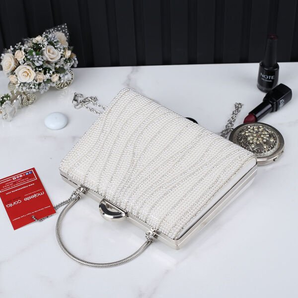 Majeste Yeni Sezon İncili Abiye Çanta