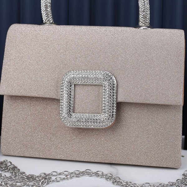 Majeste Yeni Sezon Vizon Taşlı Abiye Çanta