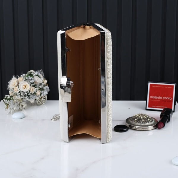 Majeste Yeni Sezon İncili Abiye Çanta