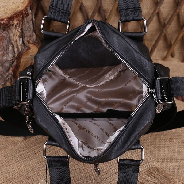 Miami Polo Günlük Siyah Çanta