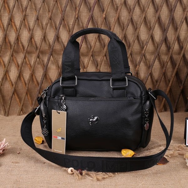 Miami Polo Günlük Siyah Çanta