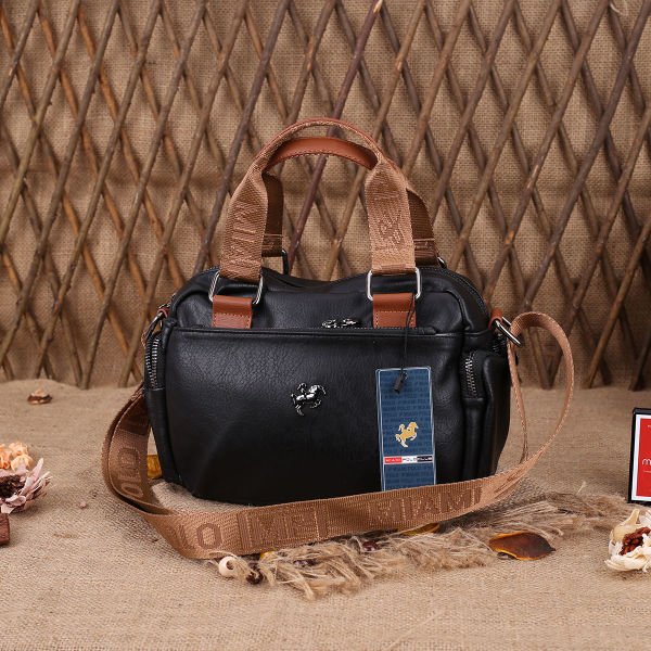 Miami Polo Günlük Siyah Çanta