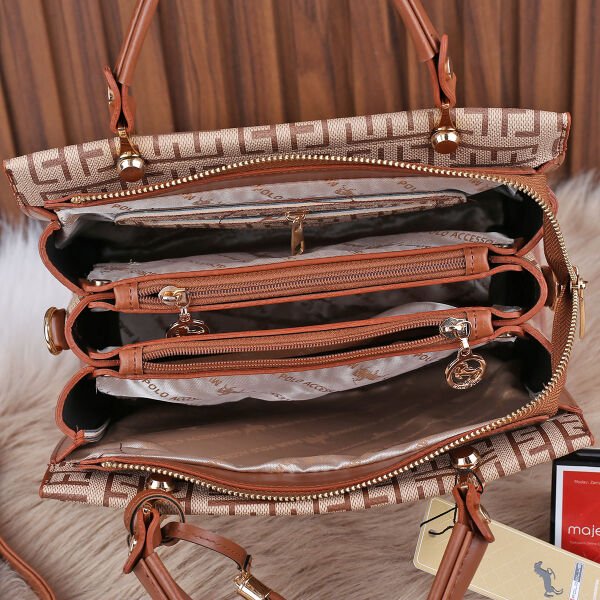 Miami Polo Vizon Üç Gözlü Kadın Çanta