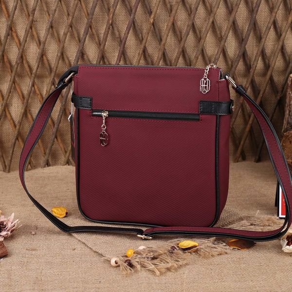 Cressberry Bordo Çapraz Askılı Çanta