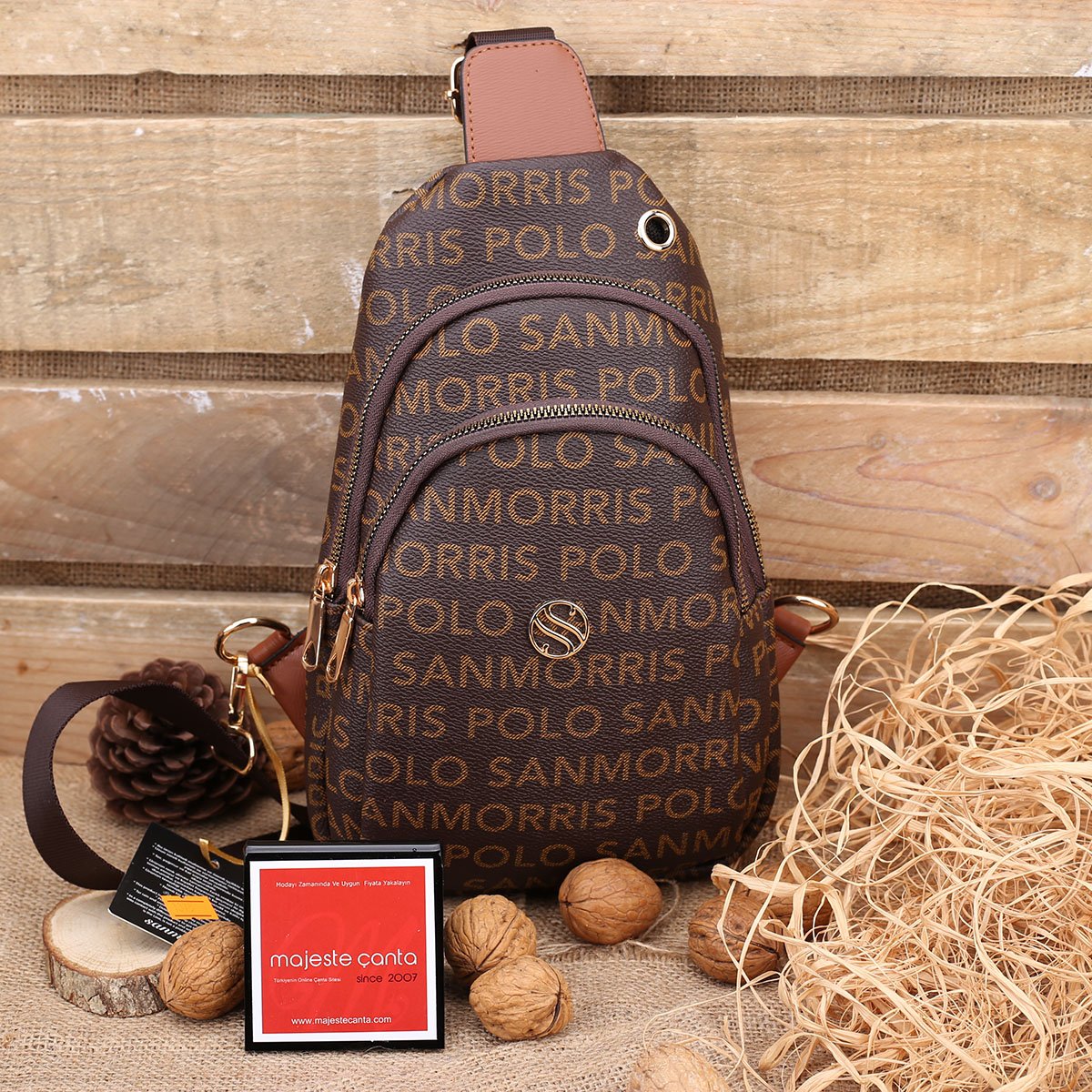 Sanmorris Kahverengi Freebag