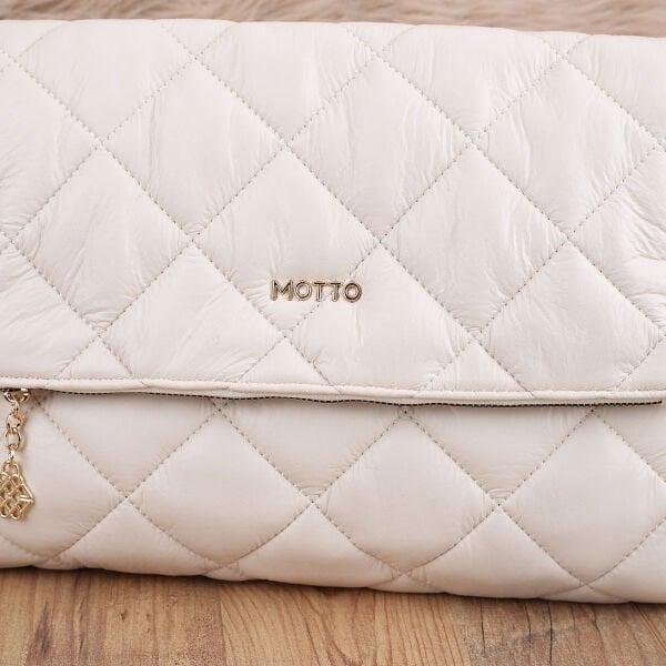 Krem Postacı Model Çanta