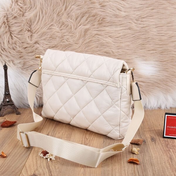 Krem Postacı Model Çanta