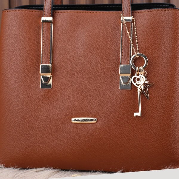 Sanmorris Üç Gözlü Taba Kadın Çanta