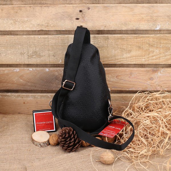 Sanmorris Siyah Mozaik Freebag