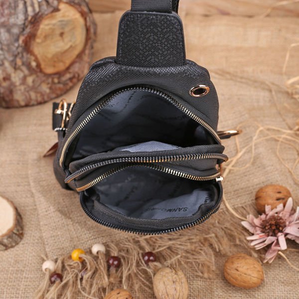 Sanmorris Siyah Mozaik Freebag