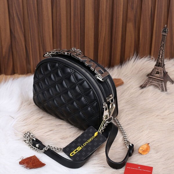Ççs London Siyah Küçük Boy Kadın Çanta