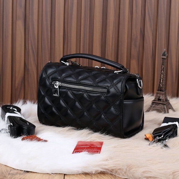 Ççs London Siyah Kapitone Kadın Çanta