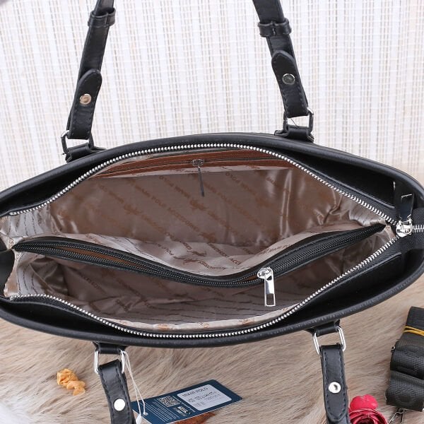 Miami Polo Siyah Kadın Çanta