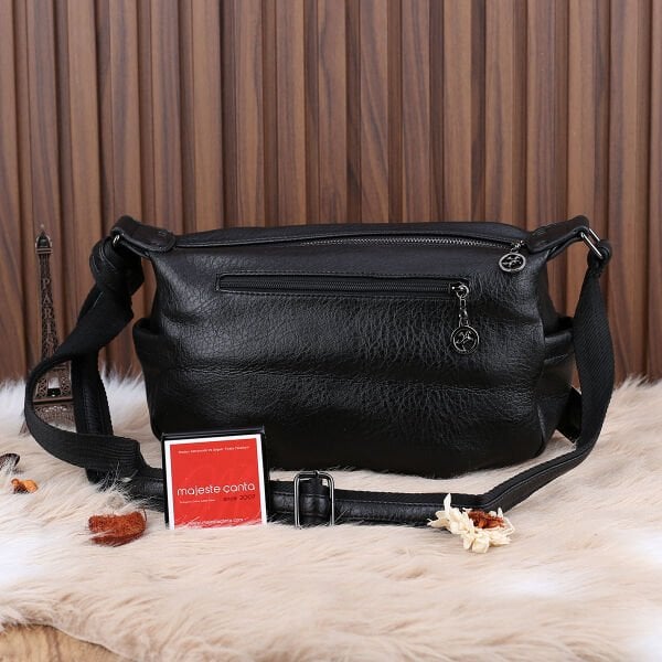 Nas Bag Siyah Günlük Çapraz Askılı Çanta