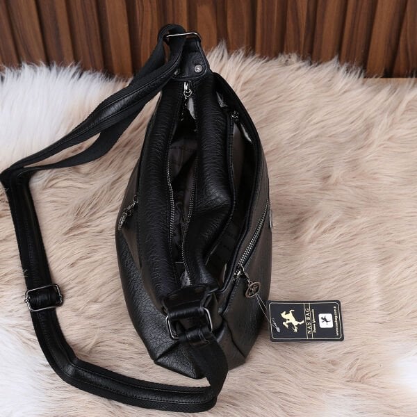 Nas Bag Siyah Günlük Çapraz Askılı Çanta