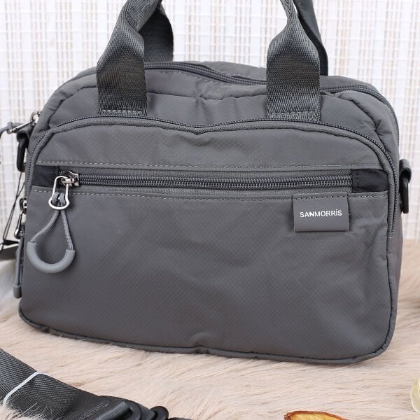 Sanmorris Yeni Sezon Koyu Gri Çanta