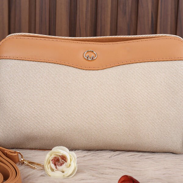 Motto 3 Gözlü Camel Hem Portföy Hem Yandan Asmalı Çanta