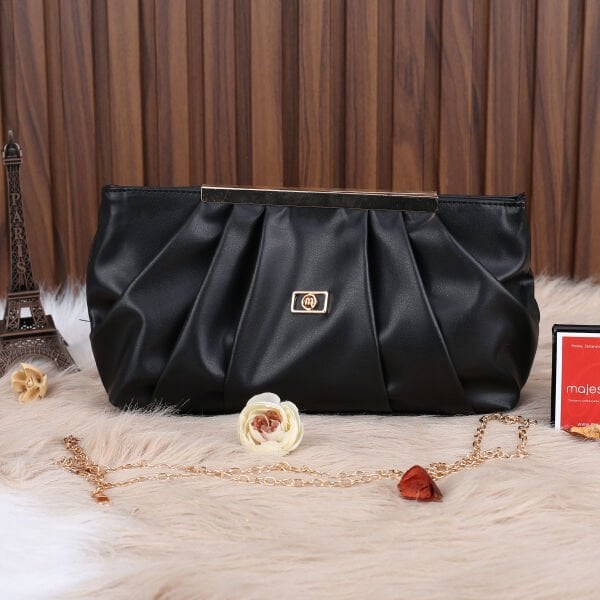 Siyah Hem Portföy Hem Yandan Asmalı Çanta