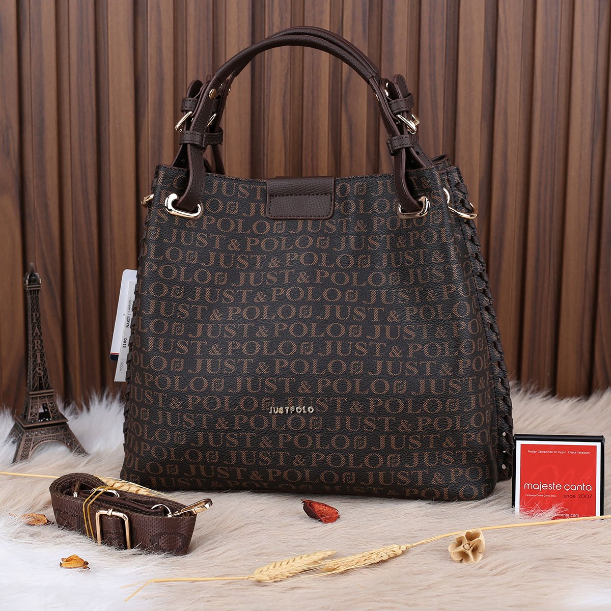 Just Polo Kahverengi Kadın Çanta