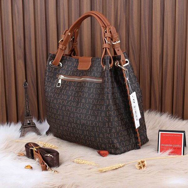 Just Polo Kahverengi Taba Kadın Çanta