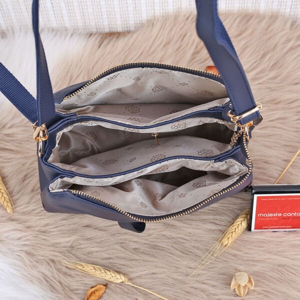 Motto Yeni Sezon Lacivert Yandan Asmalı Çanta