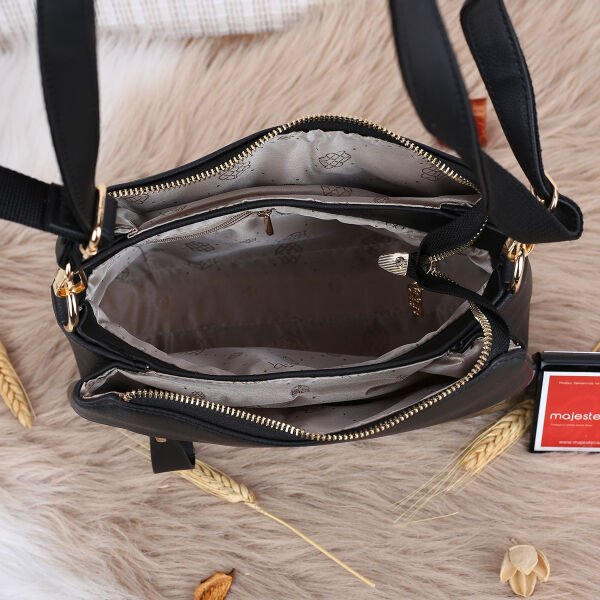 Motto Yeni Sezon Siyah Yandan Asmalı Çanta