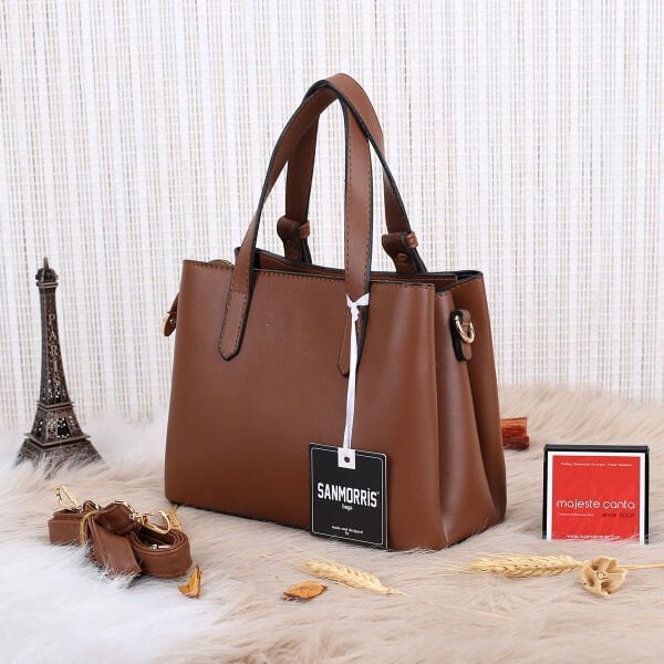 Sanmorris Taba Üç Gözlü Kadın Kol Çantası