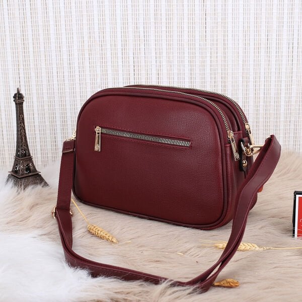 Motto Bordo Yandan Asmalı Çanta