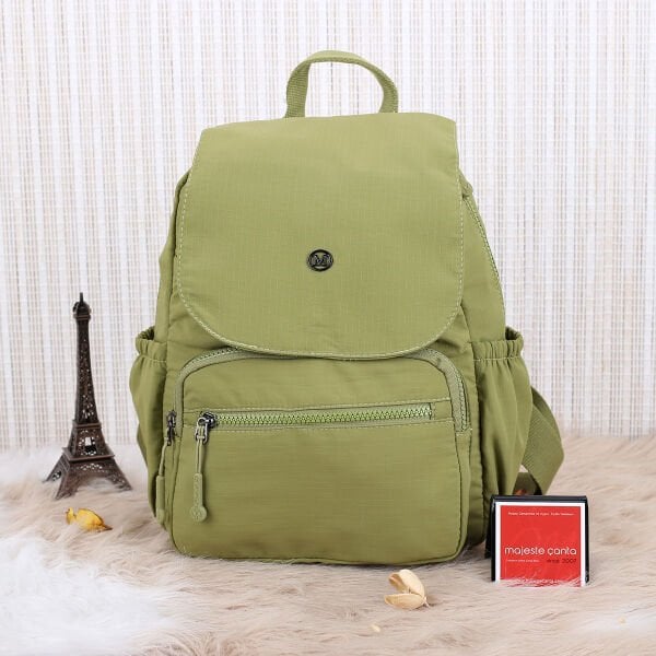 Matthew Cox Önden Kapaklı Yeşil Sırt Çantası