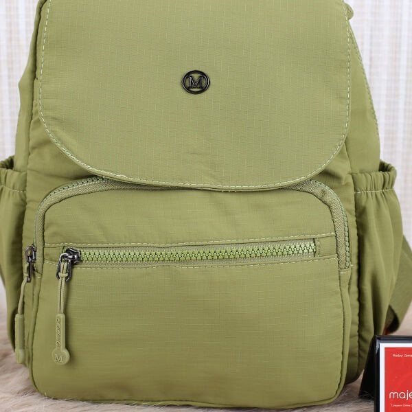 Matthew Cox Önden Kapaklı Yeşil Sırt Çantası