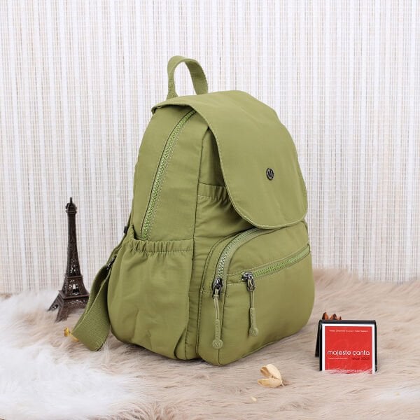 Matthew Cox Önden Kapaklı Yeşil Sırt Çantası