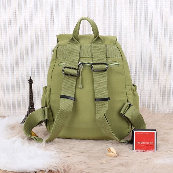 Matthew Cox Önden Kapaklı Yeşil Sırt Çantası