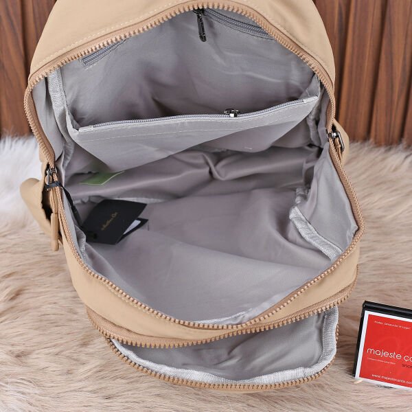 Matthew Cox Bej Kadın Sırt Çantası