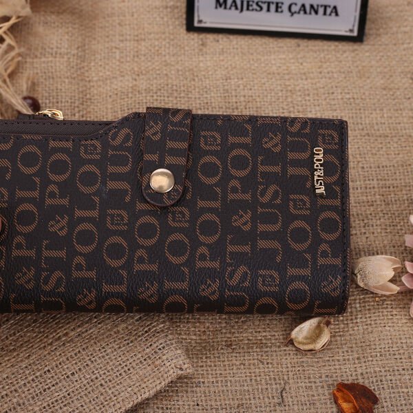 Just Polo Kahverengi Kadın Cüzdan