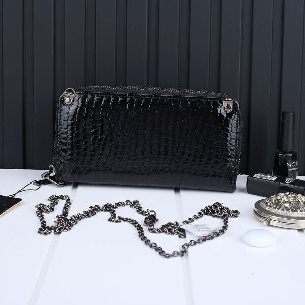 Ççs London Siyah Taşlı Cüzdan