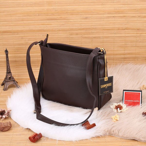 Sanmorris Kahverengi Çapraz Çanta